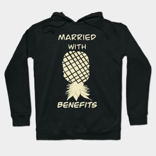 Elegant yet simple pineapple - Married witth benefits Hoodie